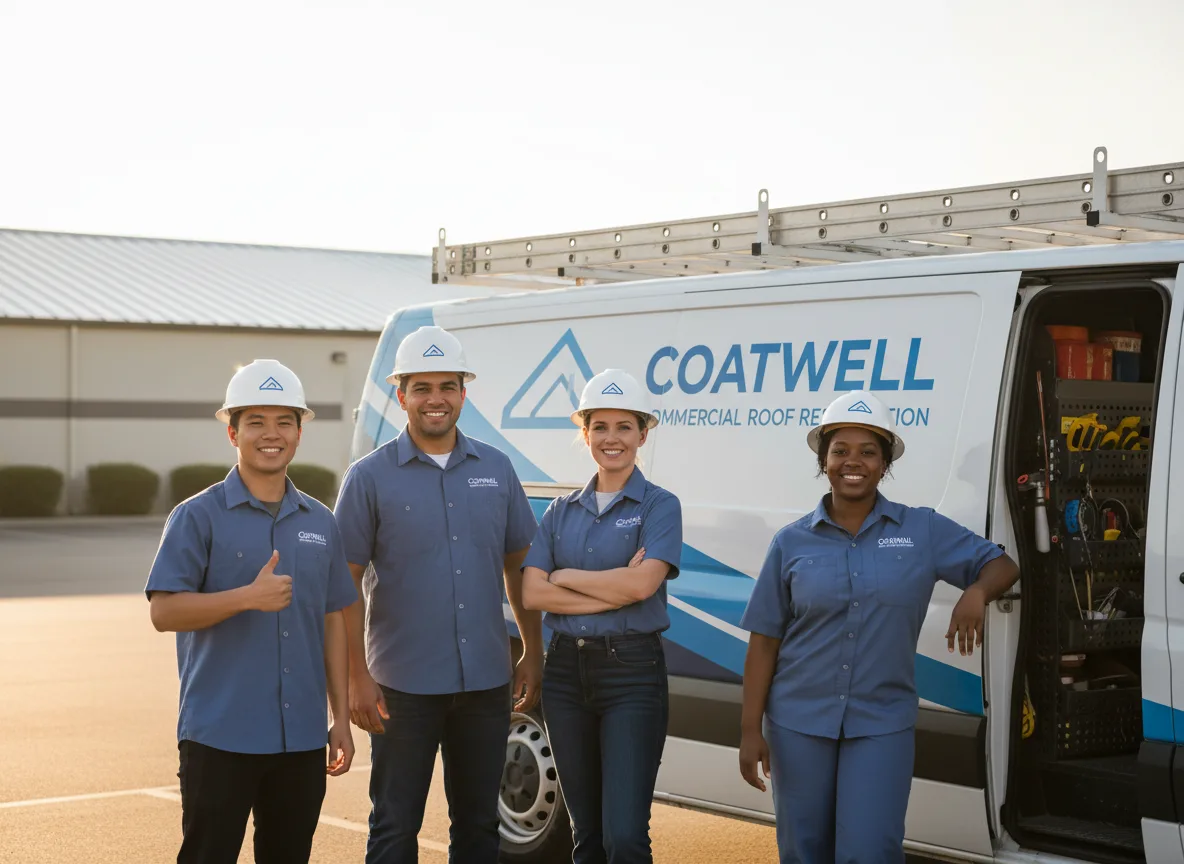 Commercial roof coating company in Pinckney, MI